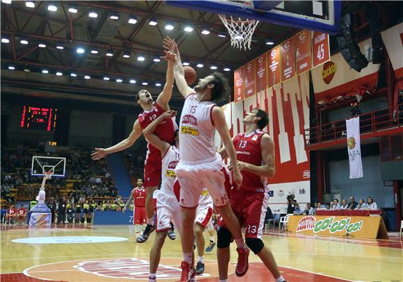 Utakmica 9. kola ABA lige: Cedevita-Crvena zvezda 