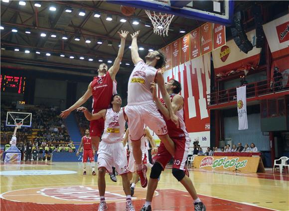 Utakmica 9. kola ABA lige: Cedevita-Crvena zvezda 