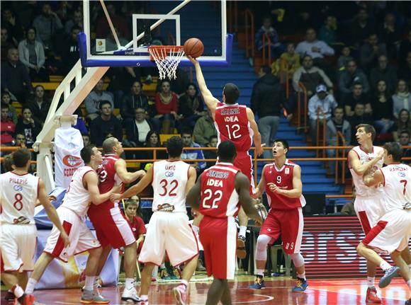 Utakmica 9. kola ABA lige: Cedevita-Crvena zvezda 