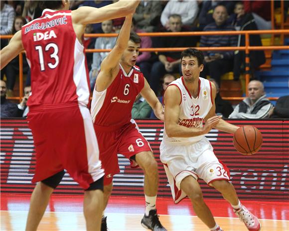 Utakmica 9. kola ABA lige: Cedevita-Crvena zvezda 