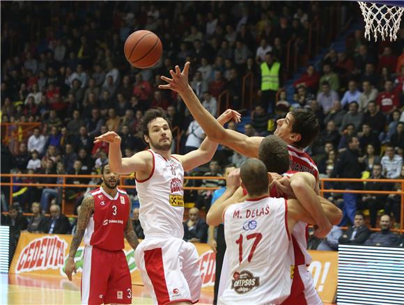 Utakmica 9. kola ABA lige: Cedevita-Crvena zvezda 