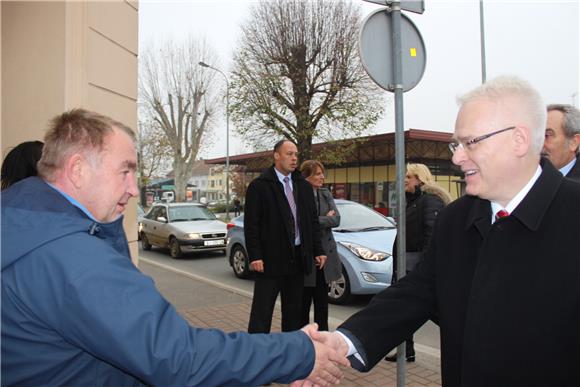 Predsjednik Josipović u posjetu Bjelovaru