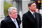 Njemački predsjednik Gauck stigao u posjet Sloveniji