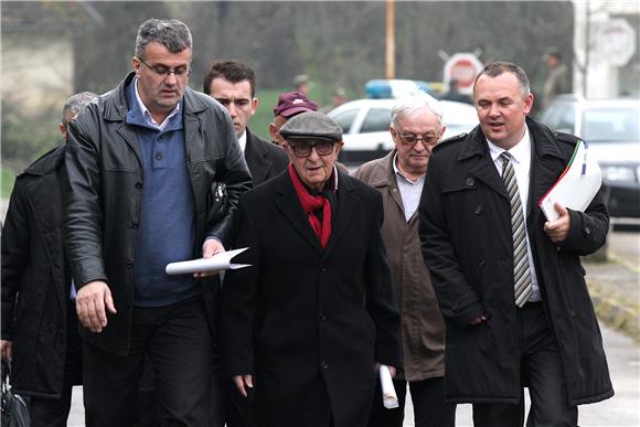 Meron pays his respects to Bosnian Croats killed in Uzdol in 1993