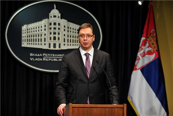 Srbijanski premijer Vučić ocijenio rezoluciju EP uvredljivom - kraće