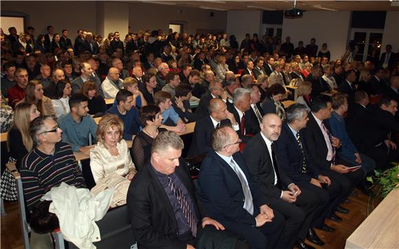 Predsjednik Josipović posjetio Sveučilište Sjever u Varaždinu