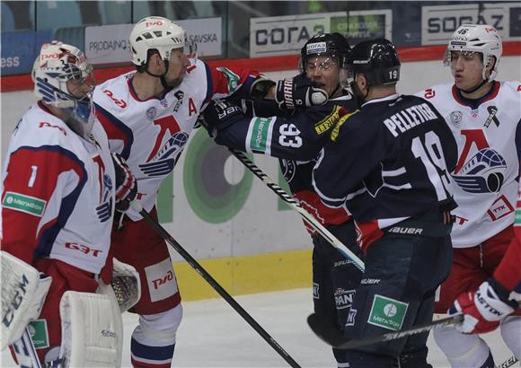 Medveščaka i  Lokomotiv u 35 kolu KHL-a