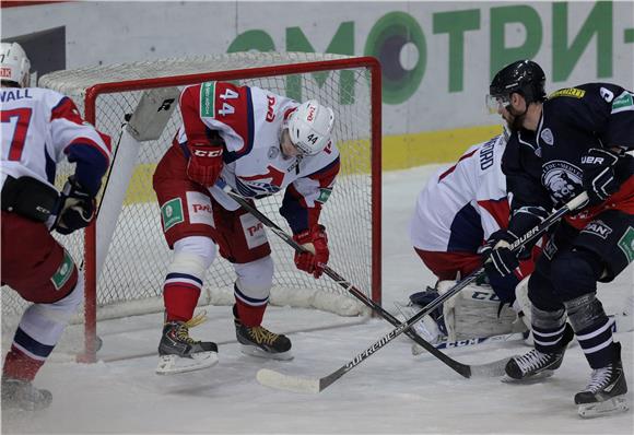 Medveščaka i  Lokomotiv u 35 kolu KHL-a