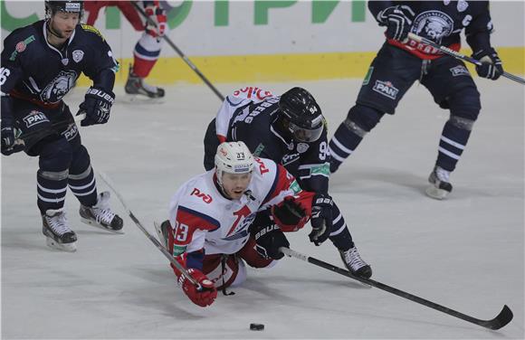 Medveščaka i  Lokomotiv u 35 kolu KHL-a