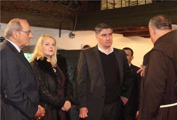 Milanovic says Bosnian Croats need fair and functional state organisation