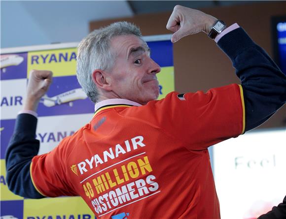 BELGIUM RYANAIR CEO PRESSER 