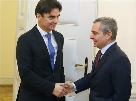 EIB Vice President and Croatian Deputy PM discuss planned projects