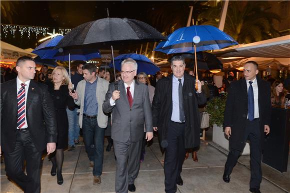 Predsjenik Josipović u Splitu 2.12.2014