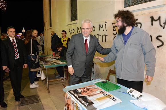 Predsjenik Josipović u Splitu 2.12.2014