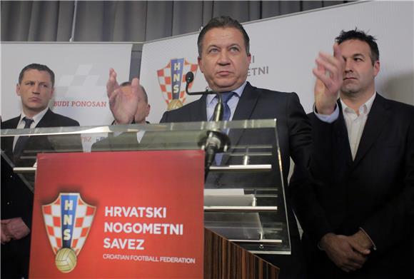 Konferencija za medije Hrvatskog nogometnog saveza