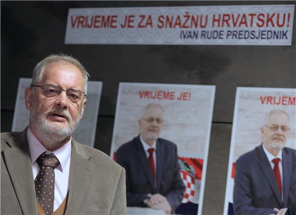 Ivan Rude nije prikupio 10.000 potpisa za predsjedničku kandidaturu