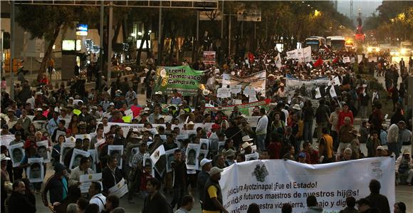 MEXICO MISSING STUDENTS PROTEST