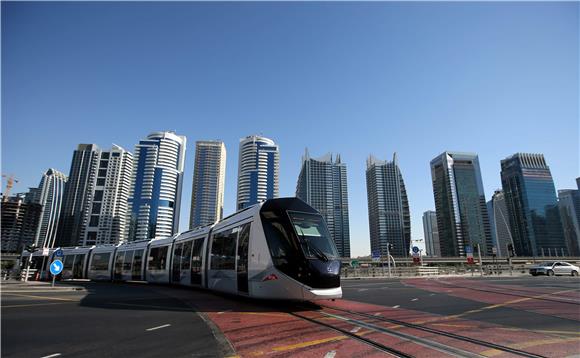 UAE TRANSPORT TRAM DUBAI