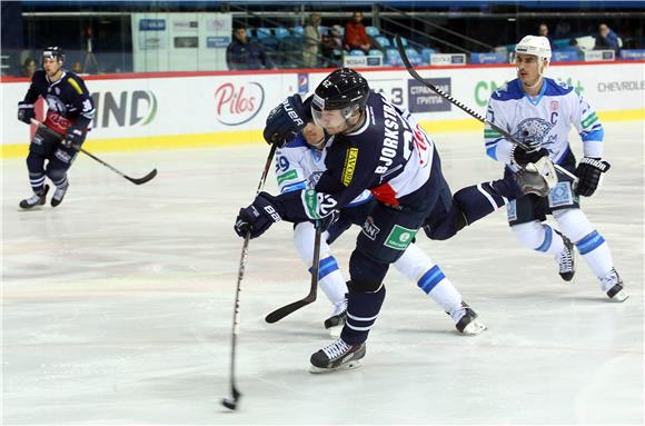 Utakmica 39. kola KHL lige: Medveščak-Baris