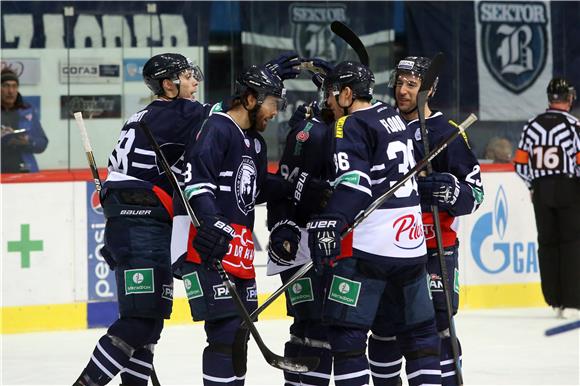 Utakmica 39. kola KHL lige: Medveščak-Baris