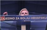 Kolinda Grabar Kitarović održala je predizborni skup u Zagrebu