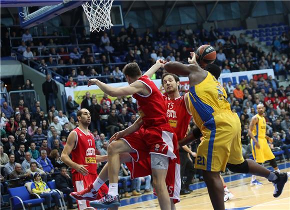 Košarka: Cedevita - Maccabi Electra Tel Aviv 11.12.2014 