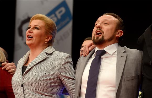 KAMPANJA Kolinda Grabar Kitarović na izvanrednom saboru HSP AS-a