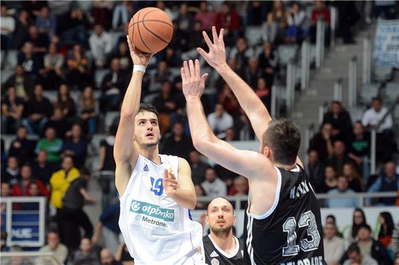 ABA liga: Zadar - Partizan 13.12.2014.