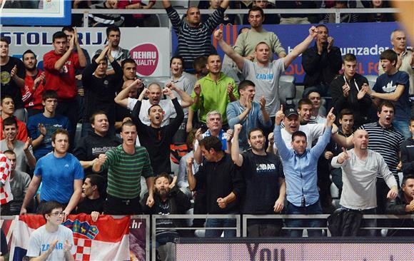 ABA liga: Zadar - Partizan 13.12.2014.