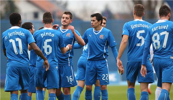 Prva HNL: Dinamo - Slaven Belupo 2-0 (poluvrijeme) 14.12.2014.