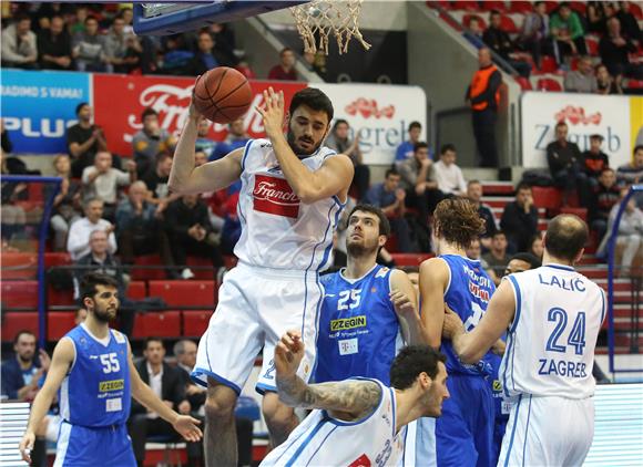 ABA liga: Cibona - MZT 14.12.2014.