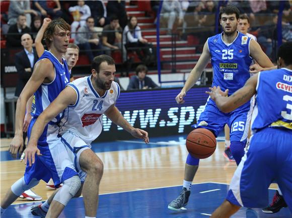 ABA liga: Cibona - MZT 14.12.2014.