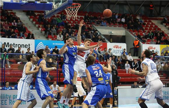 ABA liga: Cibona - MZT 14.12.2014.