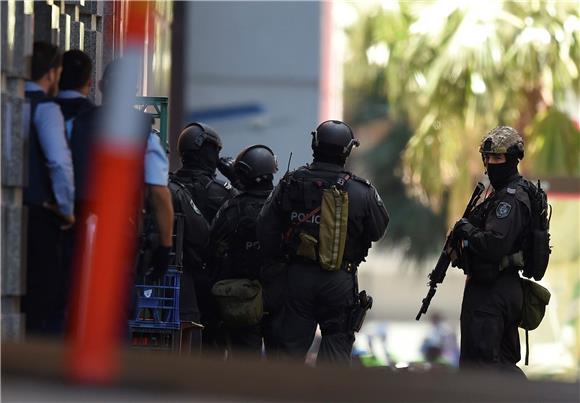 AUSTRALIA SYDNEY CAFE SIEGE