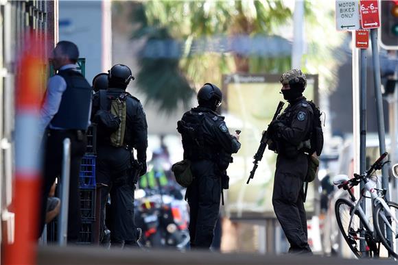 AUSTRALIA SYDNEY CAFE SIEGE