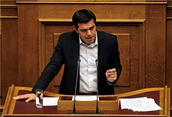 GREECE PARLIAMENT BUDGET 2015