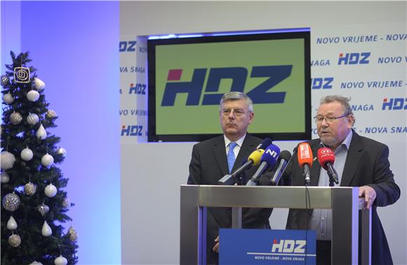 HDZ je održao konferenciju za novinare