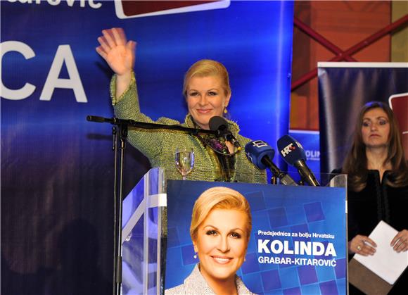 KAMPANJA - Kolinda Grabar-Kitarović pozvala na obnovu jedinstva