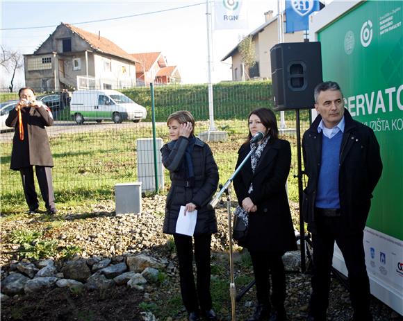 Primopredaja komunikacijske opreme za praćenje pomaka na klizištu Kostanjek