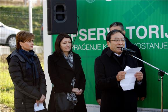 Opservatorij za praćenje klizišta Kostanjek obogaćen komunikacijskom opremom