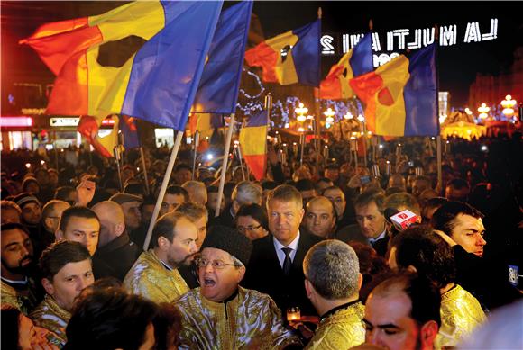 ROMANIA POLITICS REVOLUTION COMMEMORATION