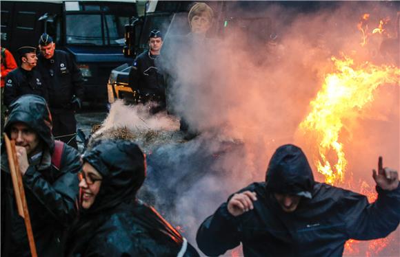 BELGIUM PROTEST FARMERS