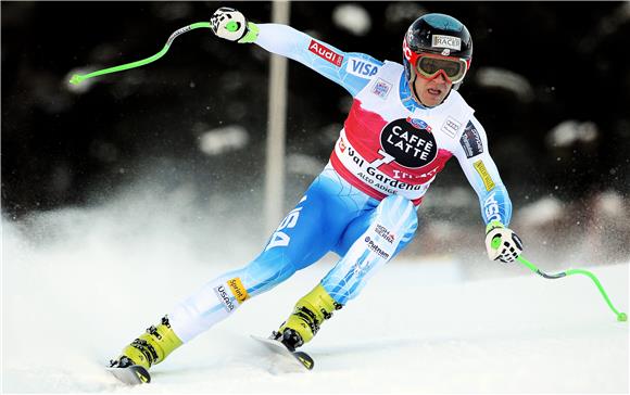 Spust Val Gardena: Nyman najbrži, Zrnčić-Dim bez bodova