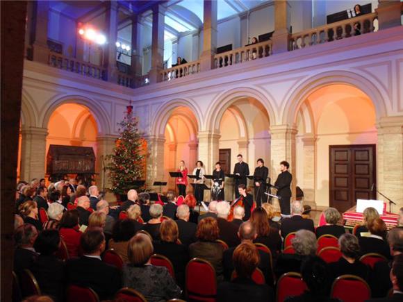 U Palači HAZU-a održan tradicionalni božićni koncert