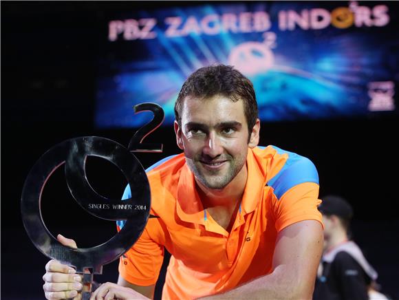 Marin Čilić dolazi po peti trofej na PBZ Zagreb Indoors