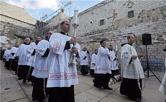 MIDEAST PALESTINIANS BELIEF BETHLEHEM CHRISTMAS