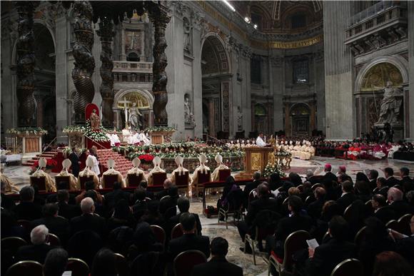 VATICAN POPE MIDNIGHT MASS