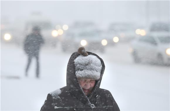 RUSSIA SNOWFALL