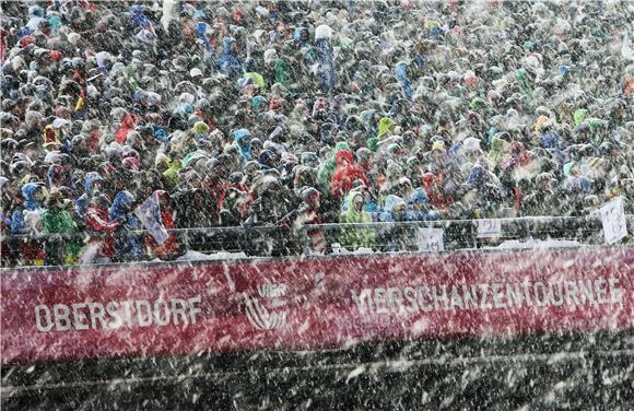 GERMANY SKI JUMPING FOUR HILL TOURNAMENT