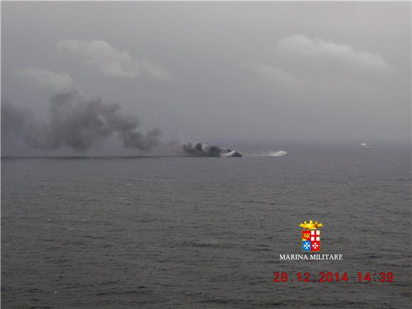 AT SEA GREECE ITALY FERRY ACCIDENT